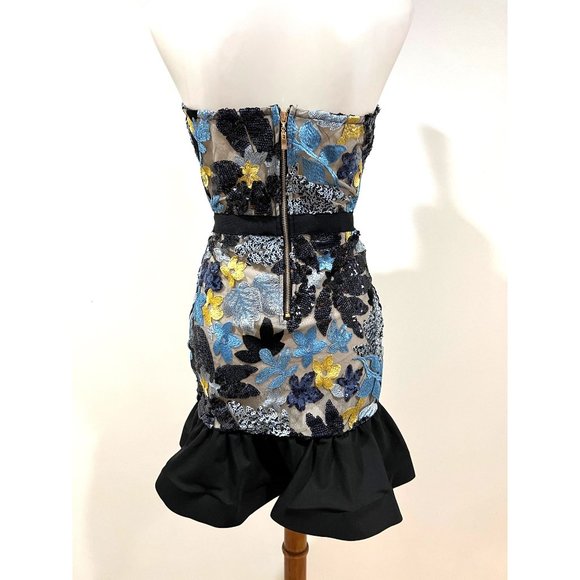 Beautiful Sequin floral dress - Picture 4 of 8